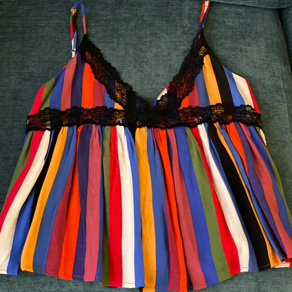 Zara top with adjustable straps